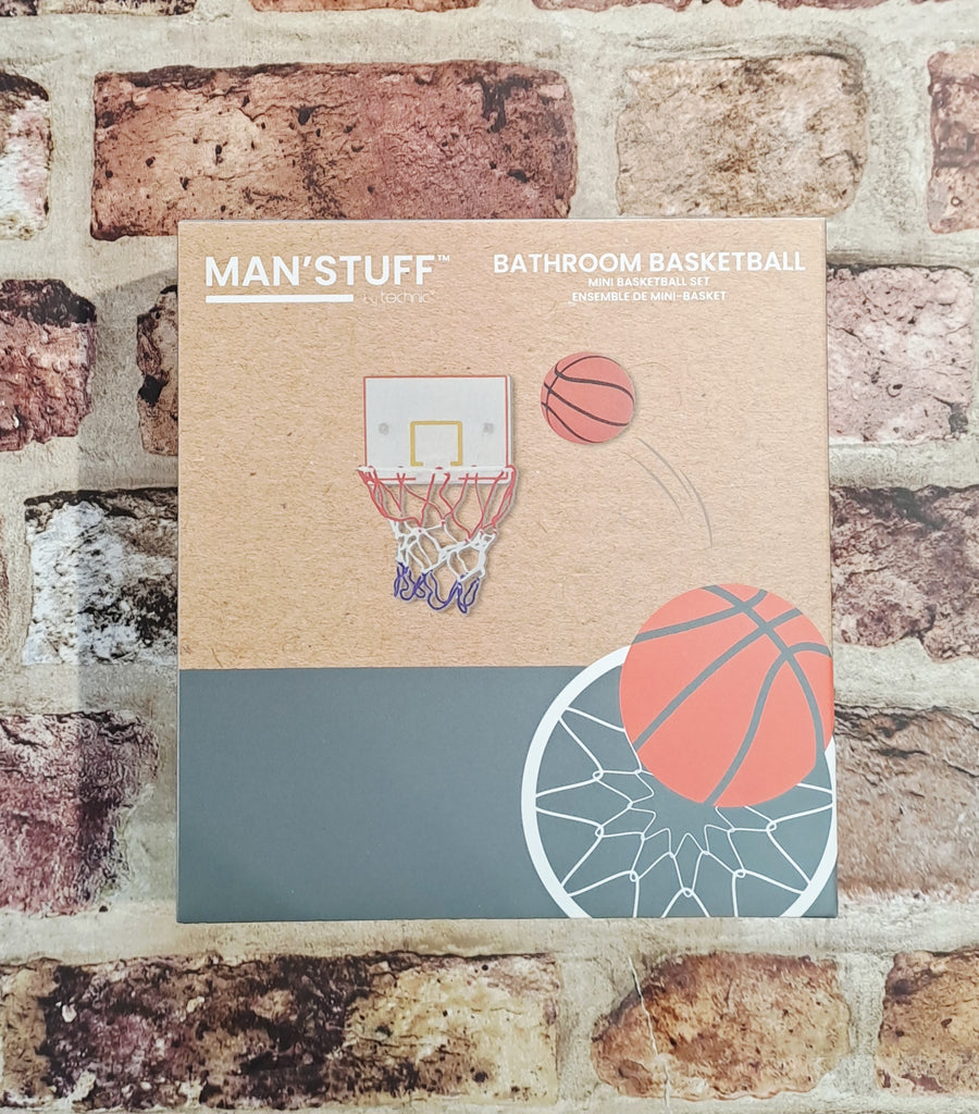 Man Stuff - Bathroom Basketball
