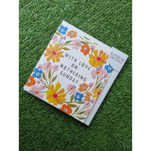 With Love..Mothering Sunday Floral Card