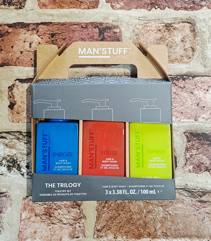 Man Stuff - The Trilogy Toiletry Set