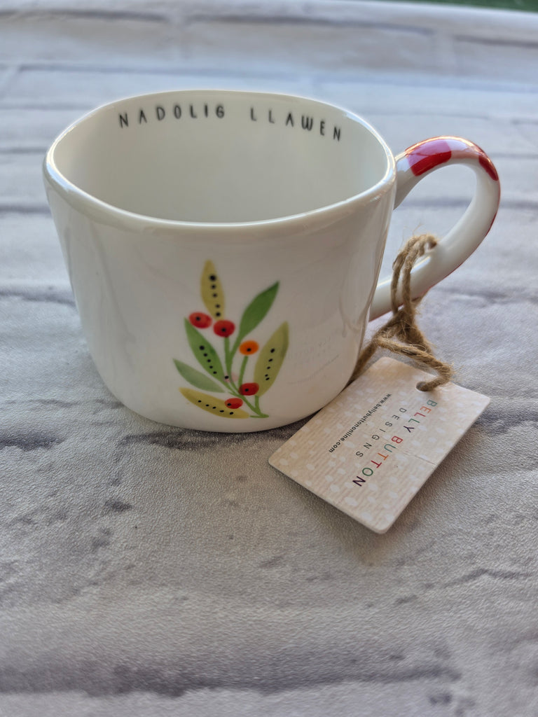 Nadolig Llawen Stoneware Mug - Various Designs