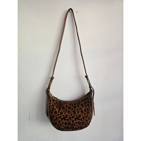 Leopard Print Crossbody Bag - Various Colours