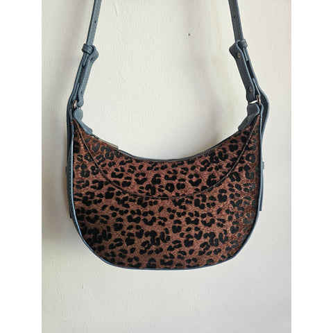 Leopard Print Crossbody Bag - Various Colours