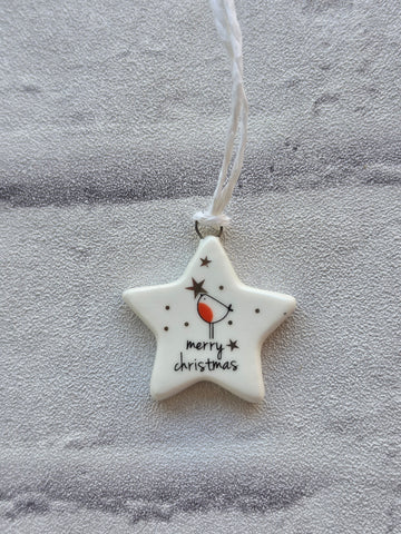 Mini Christmas Hanging Decoration - Various Designs