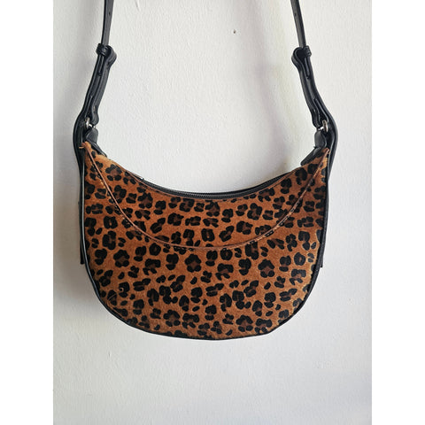 Leopard Print Crossbody Bag - Various Colours