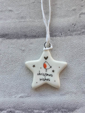 Mini Christmas Hanging Decoration - Various Designs