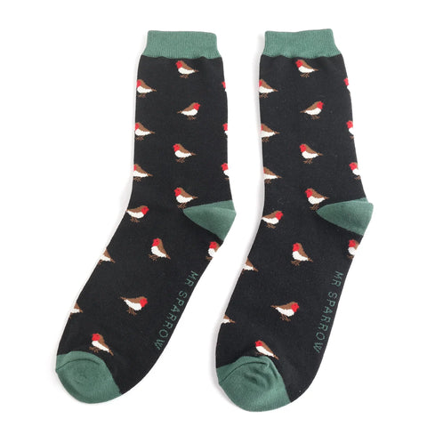 Mr Sparrow Little Robins Socks - Various Colours