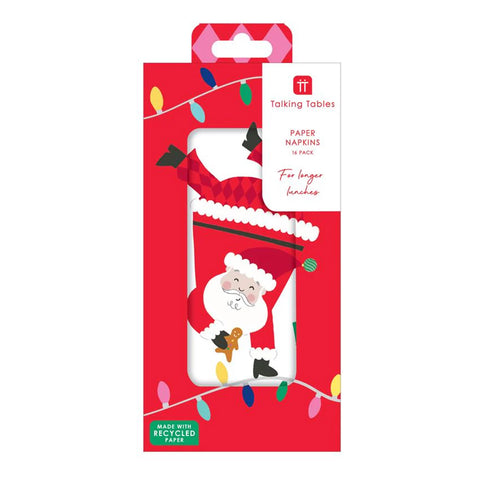 Long Lunch Paper Napkins - Various Designs