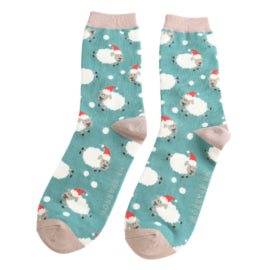Santa Sheep Men's Socks - Various Colours