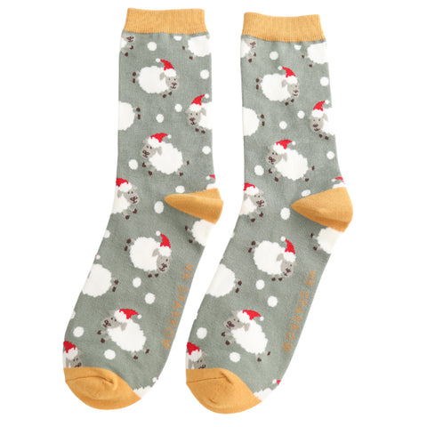 Santa Sheep Men's Socks - Various Colours