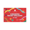 Screaming Rocket Balloons