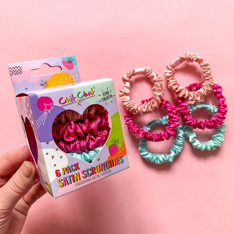 Chit Chat - Hair Scrunchies - Pack of 6