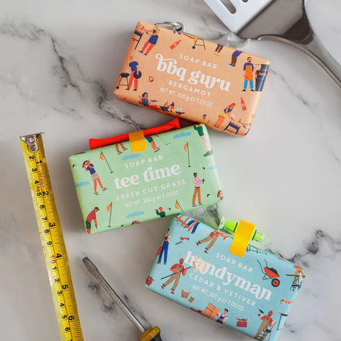 Leisure and Lather Soap Bar - Various Desings