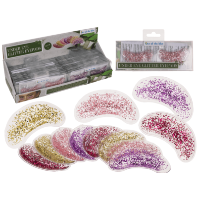 Under Eye Glitter Pads - Various Colours
