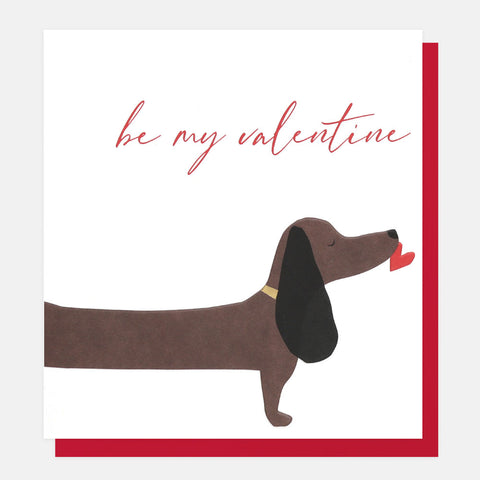 Be My Valentine Sausage Dog