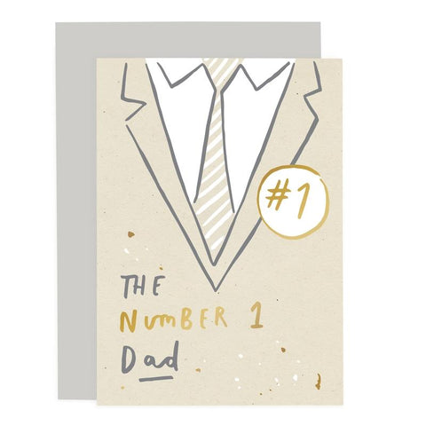 The Number 1 Dad Card
