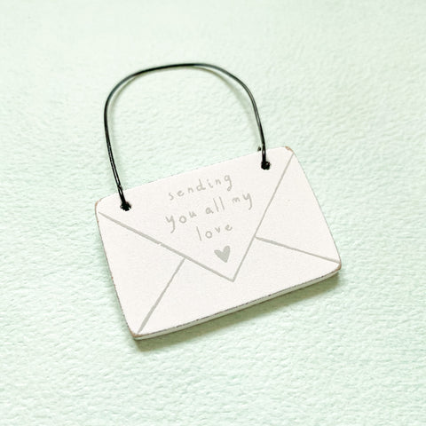 Mini Wooden Hangers -  Various Sayings