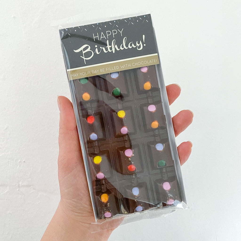 Happy Birthday! Milk Chocolate Mini Bean