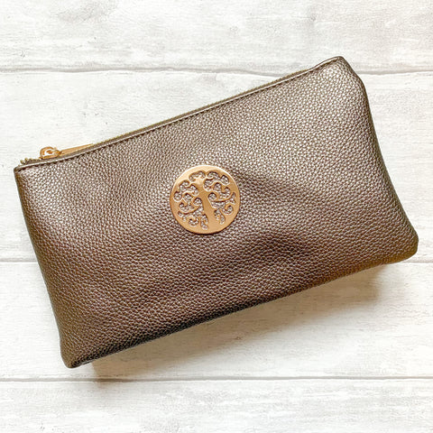 Crossbody Bag with Badge - Various Colours