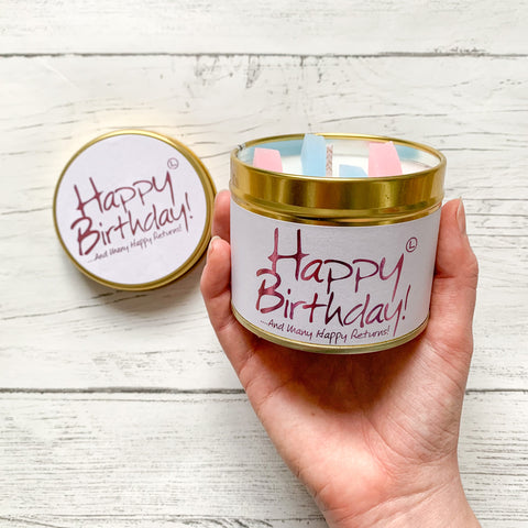 Happy Birthday Scented Candle