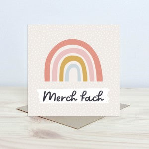 Merch Fach / Welsh Baby Girl Card