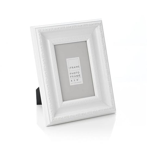 White Decorative Photo Frame - Various Sizes