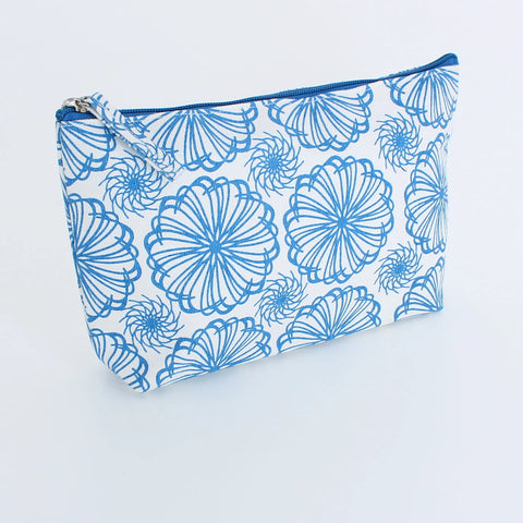 Sketched Flowers Toiletry Bag - Various Colours