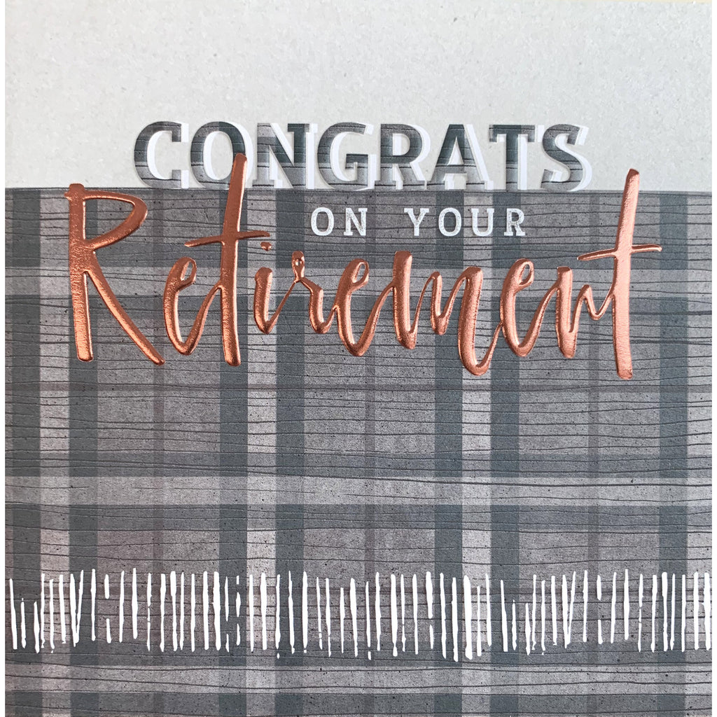 Congrats on Your Retirement Card