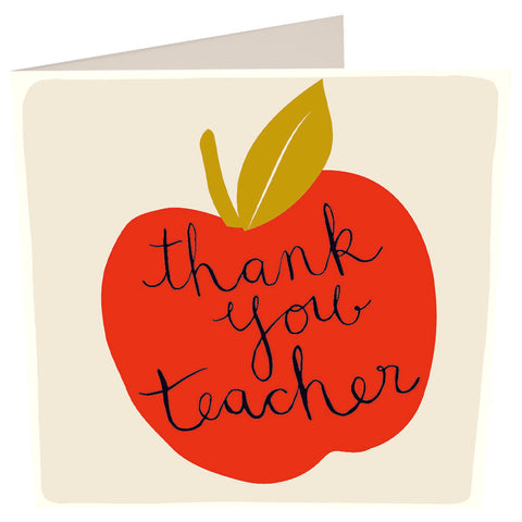 Thank You Teacher Apple