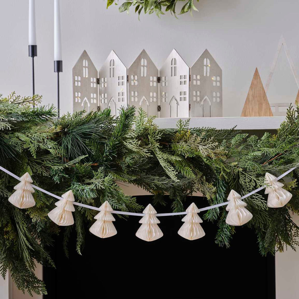 Honeycomb Trees Garland