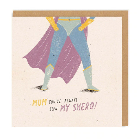 Mum, My Shero Card
